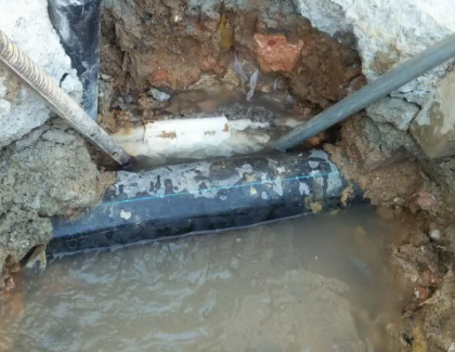 宝清测漏水之水管漏水